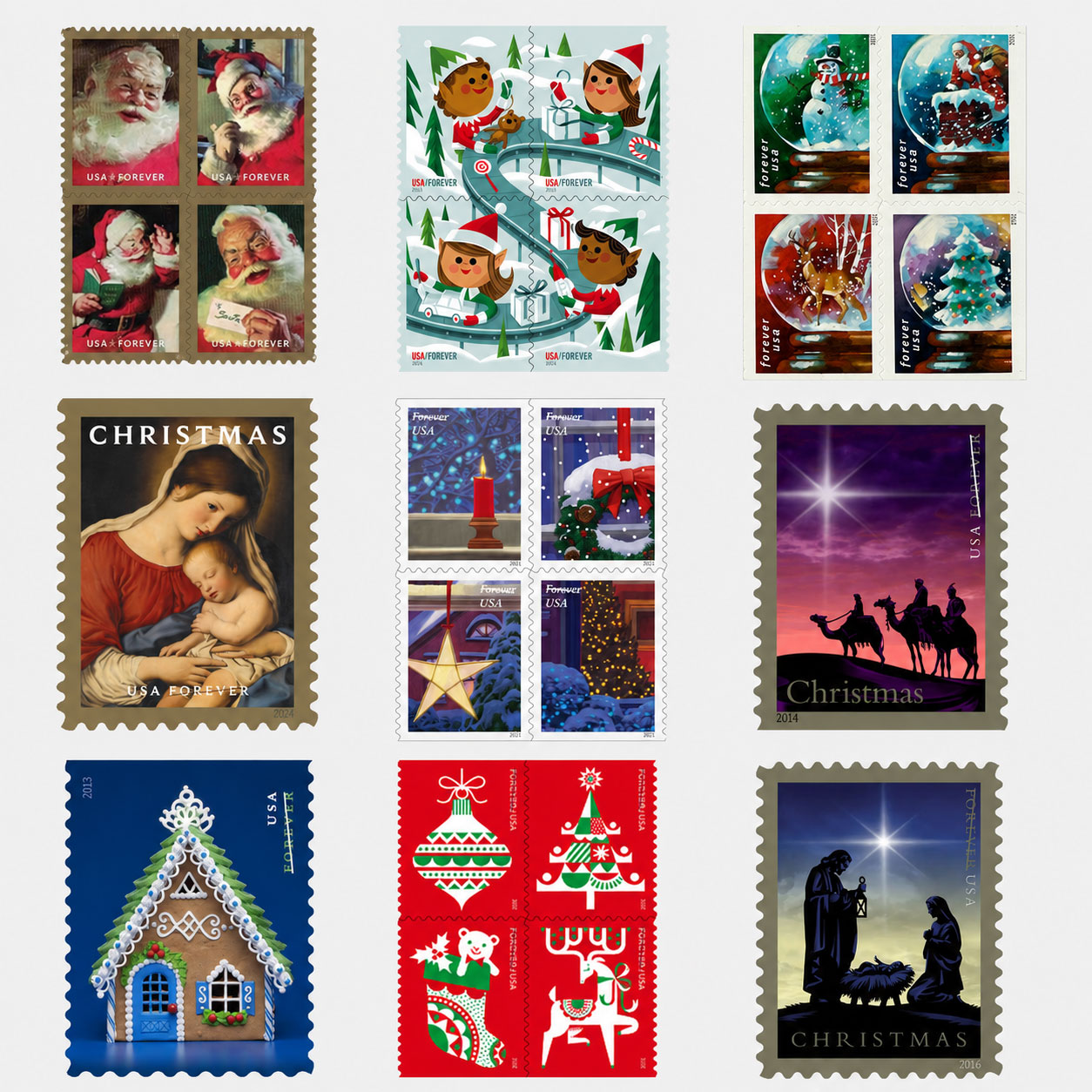 Christmas Stamps - Tool Stamps