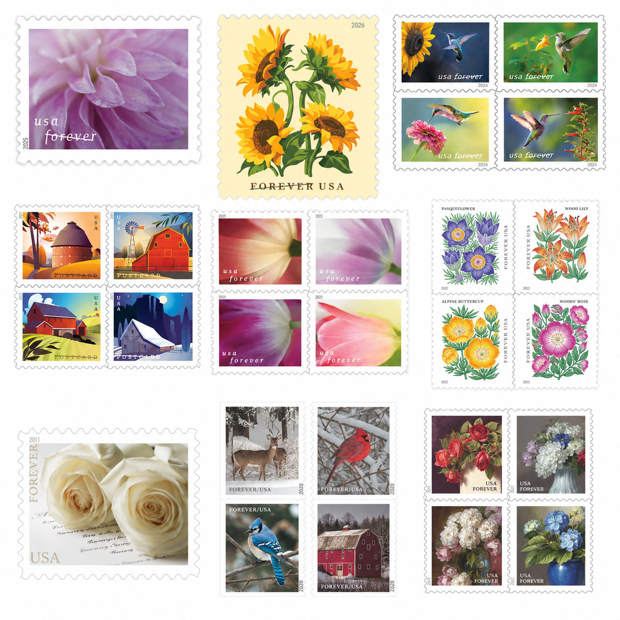 Flowers and nature - Tool Stamps
