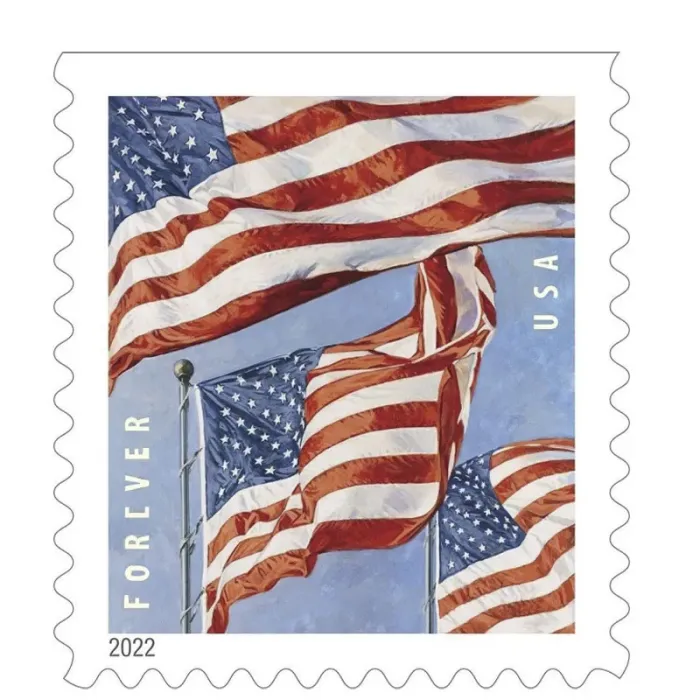 2022 U.S. Flag Forever Stamps 50 Rolls | Forever Stamps US Postage Stamps