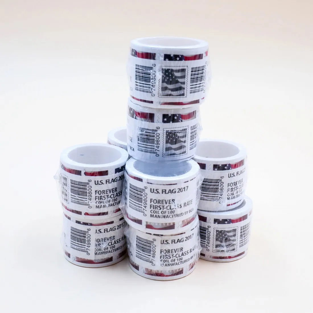 2017 Flag 100 Rolls - Forever Stamps