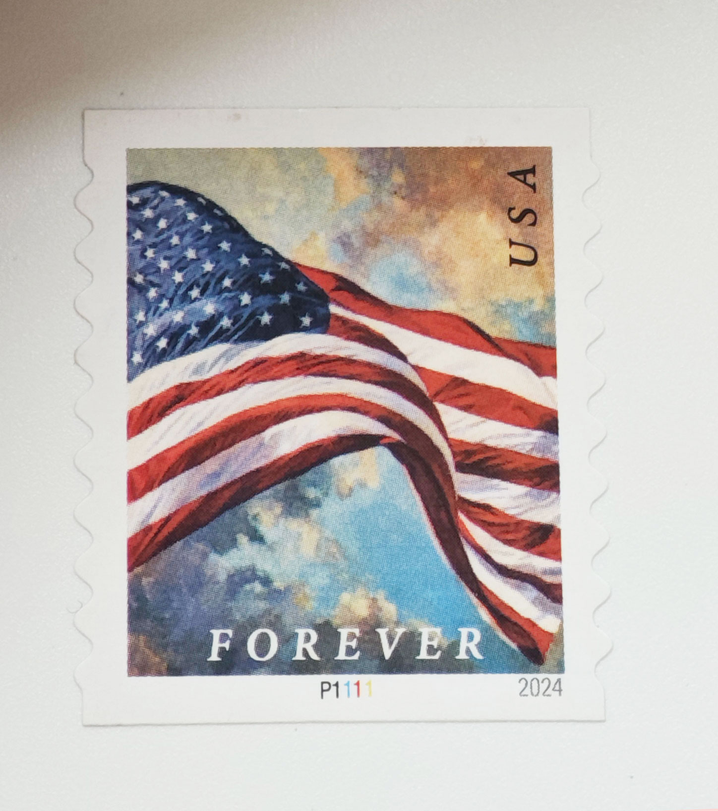 2024 U.S. Flags Stamps 3000 PCS - Forever Stamps