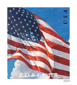 2024 U.S. Flags Stamps books - Forever Stamps
