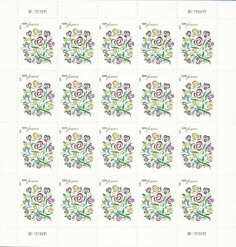 2014 Where Dreams Bloom Stamps 100 PCS - Forever Stamps