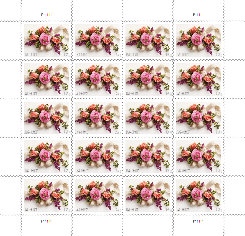 2020 Garden Corsage Two Ounce Forever®Stamp | Forever Stamps US Postage Stamps